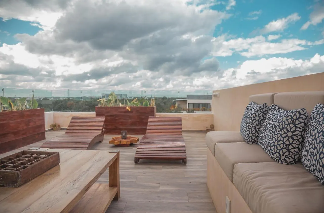 Kataleya Tulum By Zaazil - Stylish & Luxury Penthouse & Apartment , Up To 16 People, Private Pool, Private Hot Tub, Terrace And Roof Top In Luum Zama In The Jungle